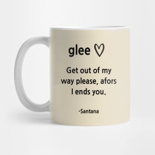 Glee/Santana Mug